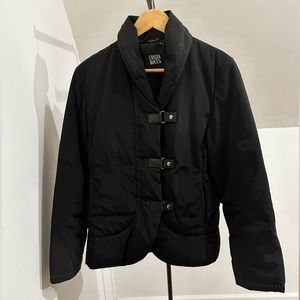 Cinzia Rocca Black Puffer Coat